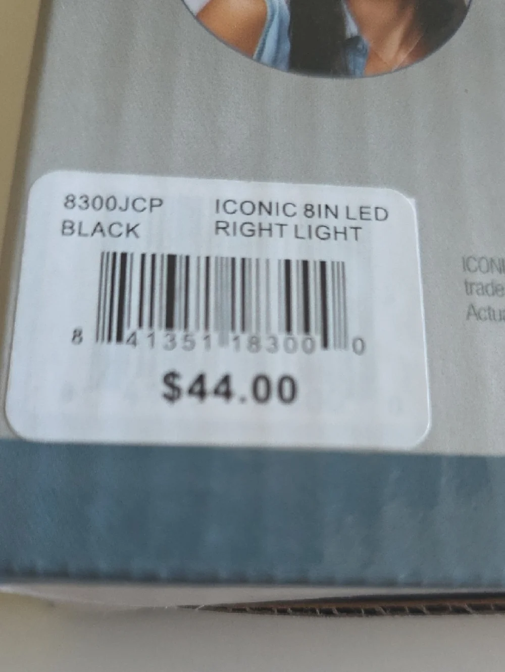 (J67) ICONIC Desktop Studio 8" LED Ring Light with Tripod Phone Mount - White - Picture 3 of 3